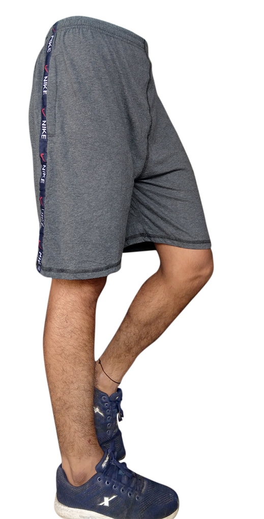 Vastraas Men’s Cotton Shorts with Zip Pockets