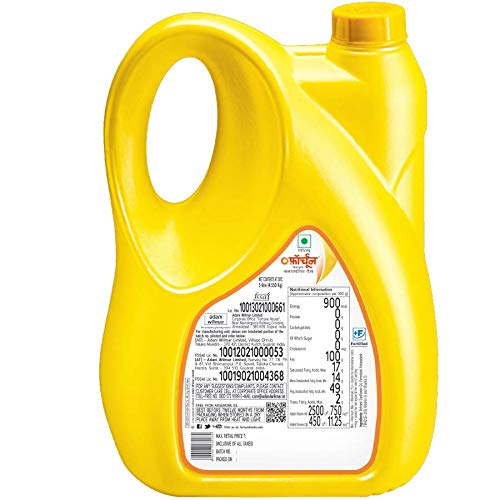 Fortune Sunlite Refined Sunflower Oil, 5L Can