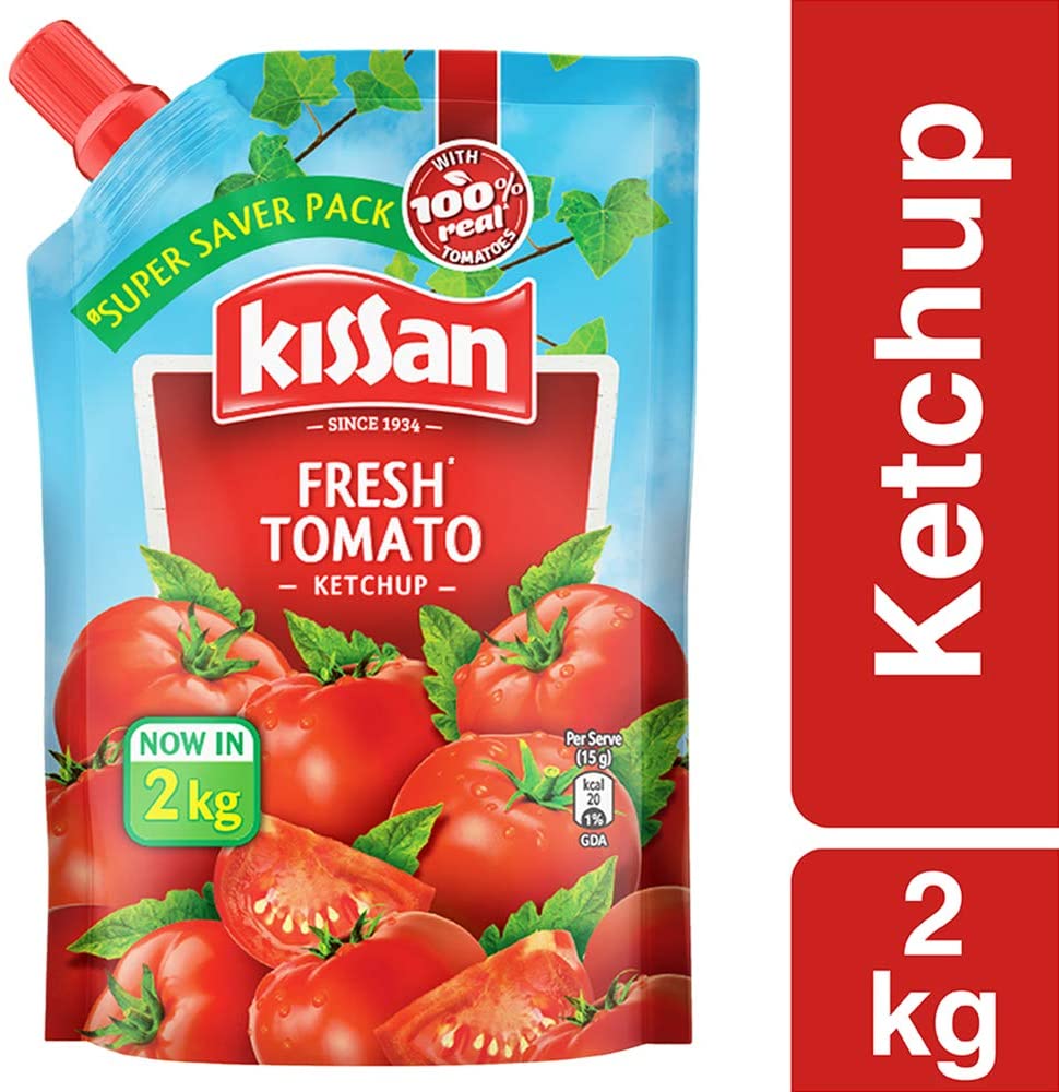 Kissan Fresh Tomato Ketchup, 2 kg