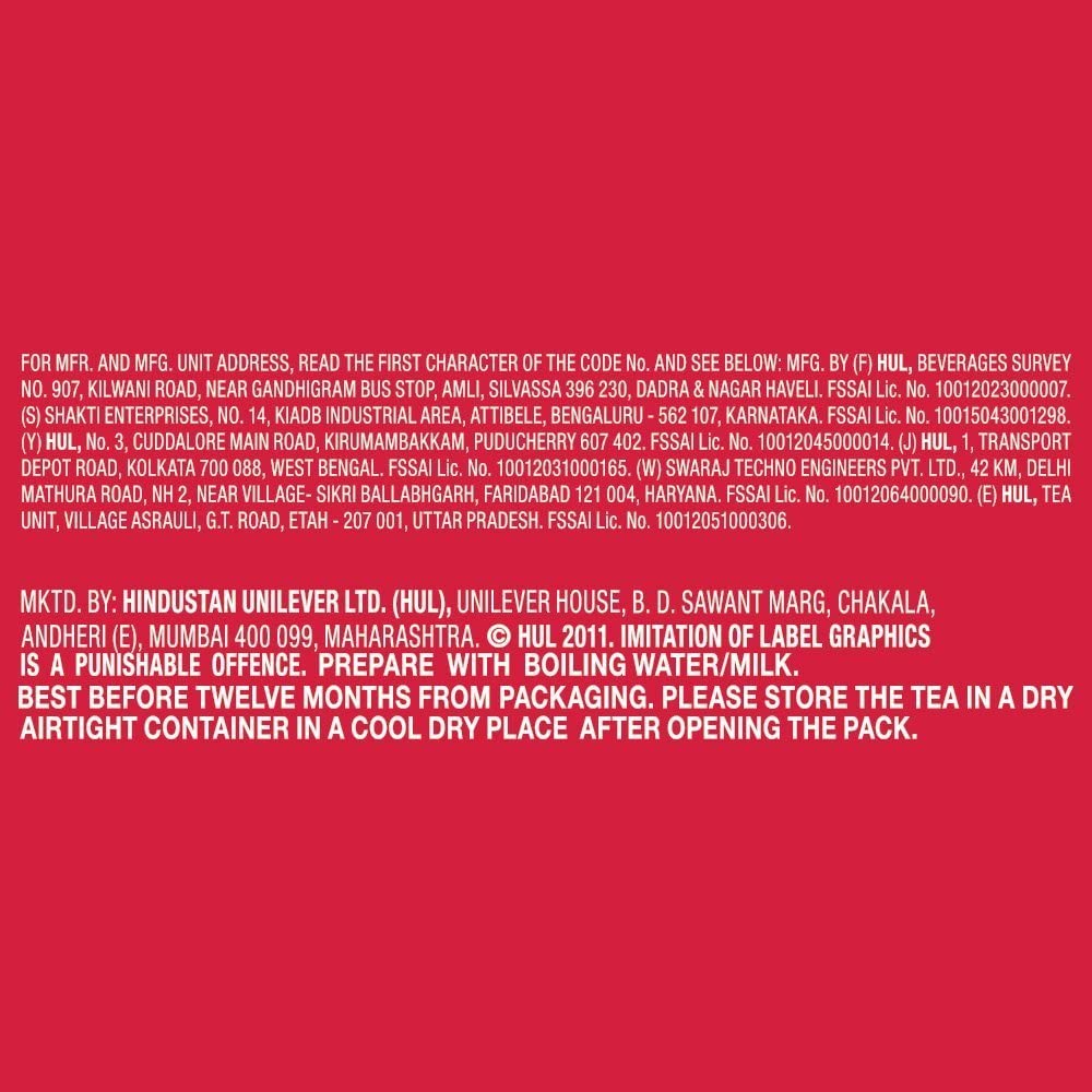 Brooke Bond Red Label Tea , 500g
