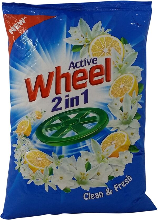 Wheel Active 2 in 1 Detergent Powder