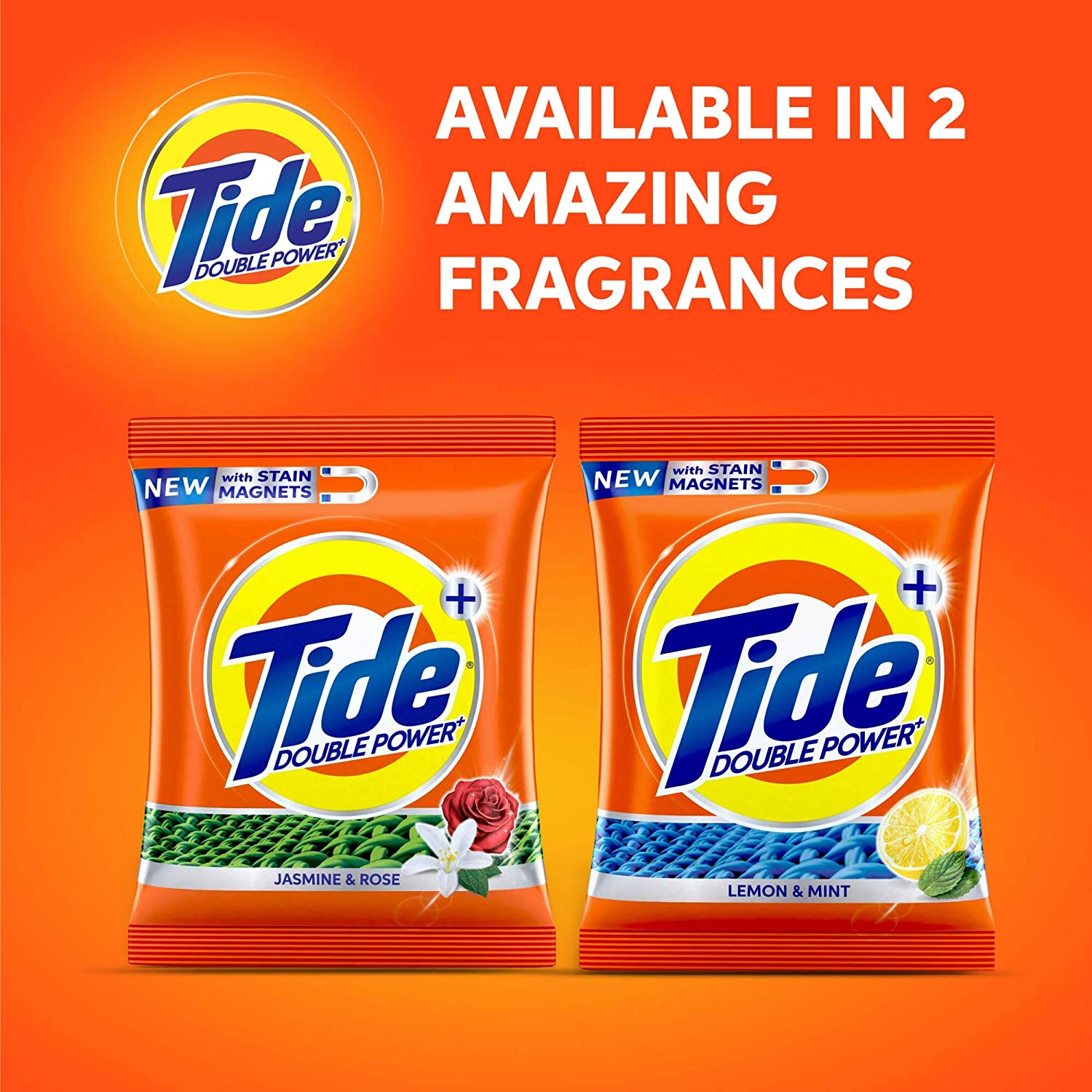 Tide Plus Extra Power Detergent Washing Powder – 2 kg (Lemon and Mint)