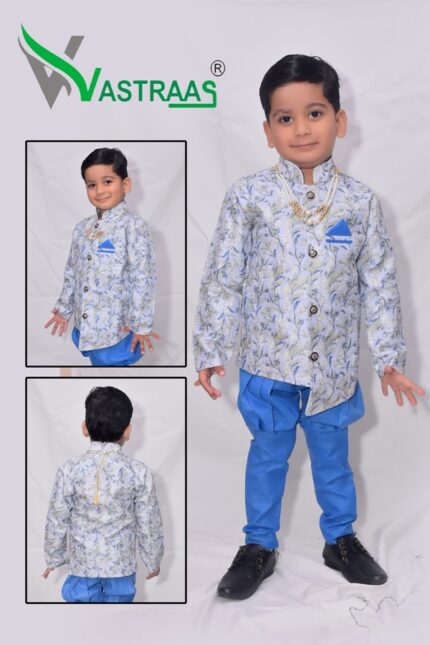 Vastraas Stylish Kids 3 Piece Ethnic Wear Baba Suit Boys