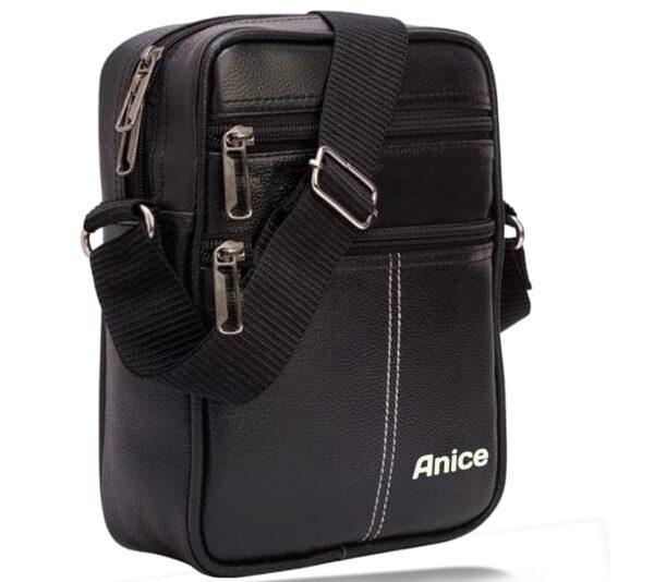 Vastraas Sling Messenger Bag Crossbody Bag for Men Chest Bag Side Bag Sling Bag for Ipad/Tablet Travel Office Business Messenger Shoulder Bag Money Bag for Men and Women