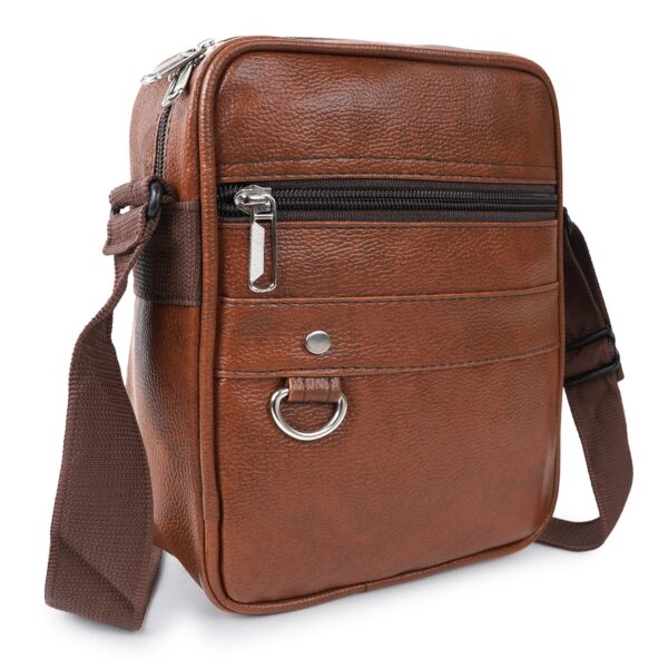 Vastraas Sling Messenger Bag Crossbody Bag for Men Chest Bag Side Bag Sling Bag for Ipad/Tablet Travel Office Business Messenger Shoulder Bag Money Bag for Men and Women