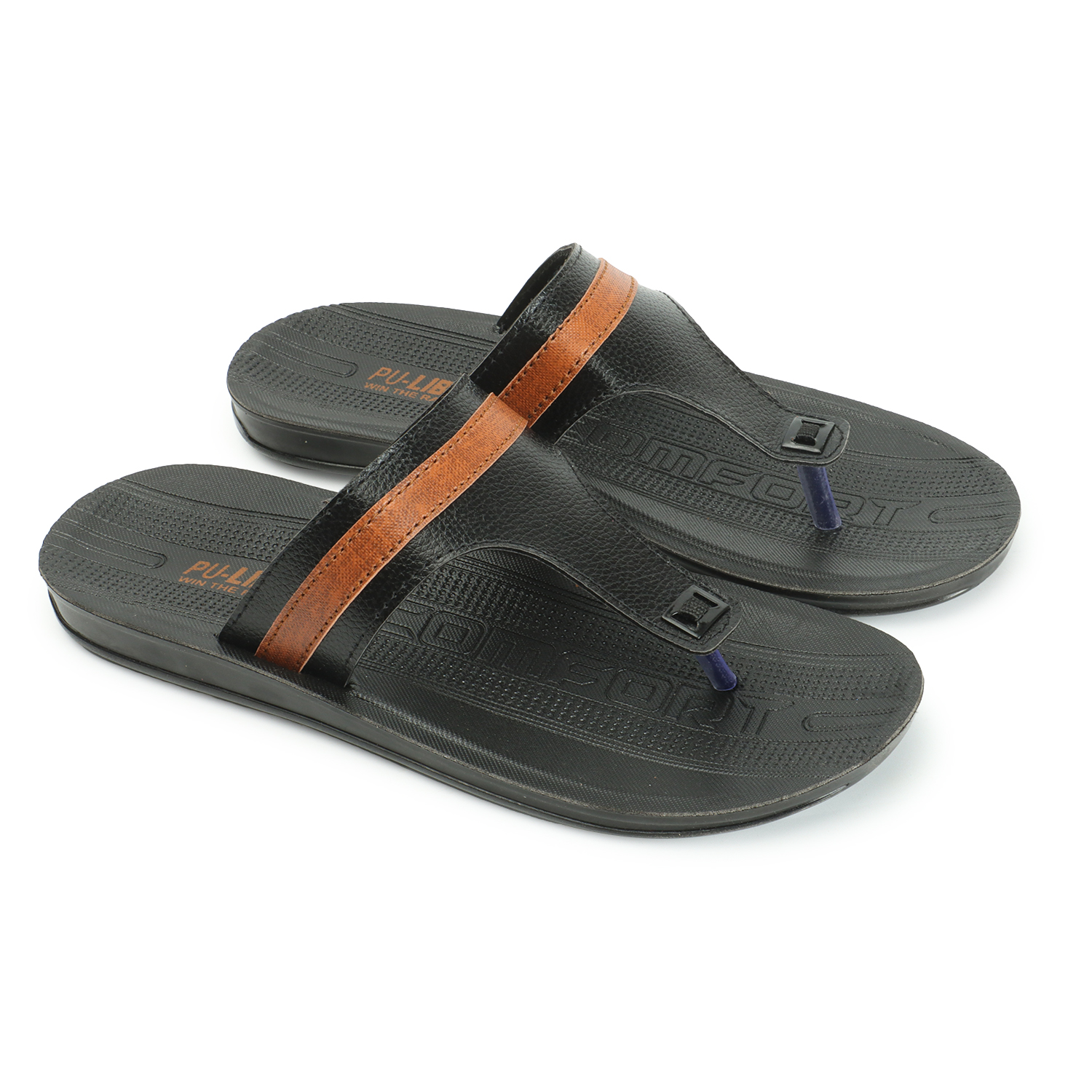 Libero Footwear Sliper Upper-Rexine Sole-Pu size (7×10) 2 colour