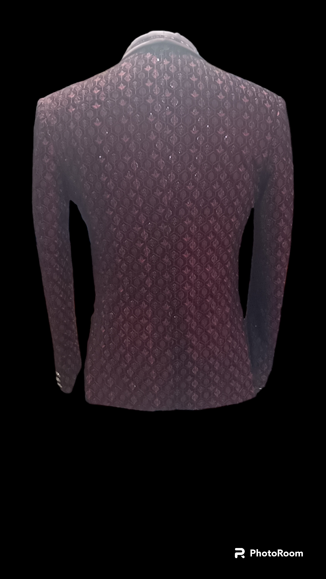 Mens blazer self printed