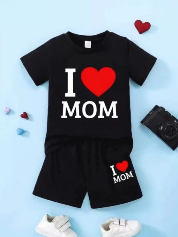 Vastraas Kids Cotton Shorts with T-shirt with cute Prints | Cotton Kids Printed Dress Black,White,Yellow| Combo in 3 Set different Print Style